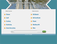 Tablet Screenshot of paperstreetmodels.com